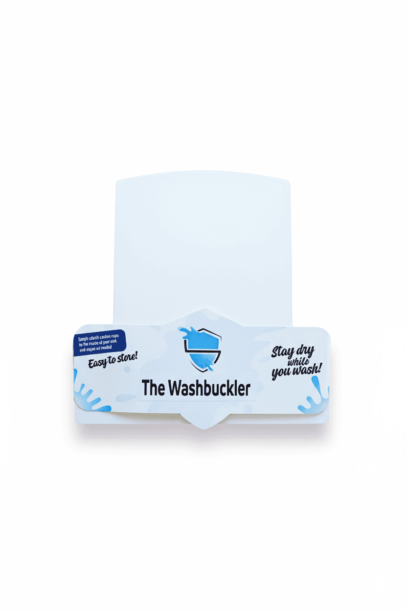 The Washbuckler Sink Splash Guard