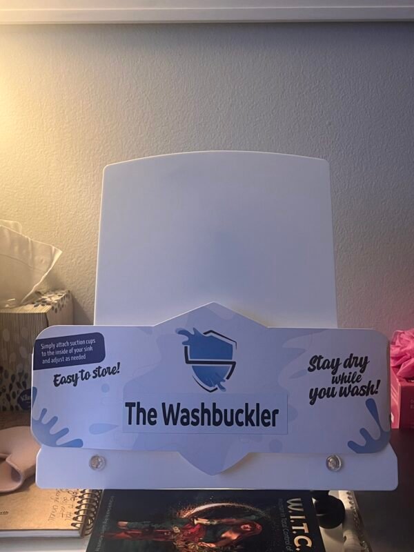 The Washbuckler is an Anti-Splash Device for your Sink